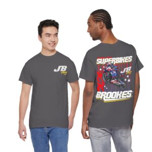 (SHOP IN AUS) AUSSIE SUMMER NIGHT SERIES Superbikes Brookes Racing Tee — Motorcycle Racing Graphic T-Shirt